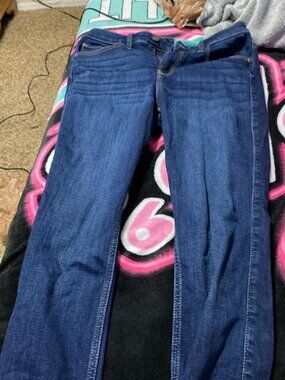 Women's Navy and Blue Jeans